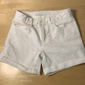 Gap White Denim Shorts